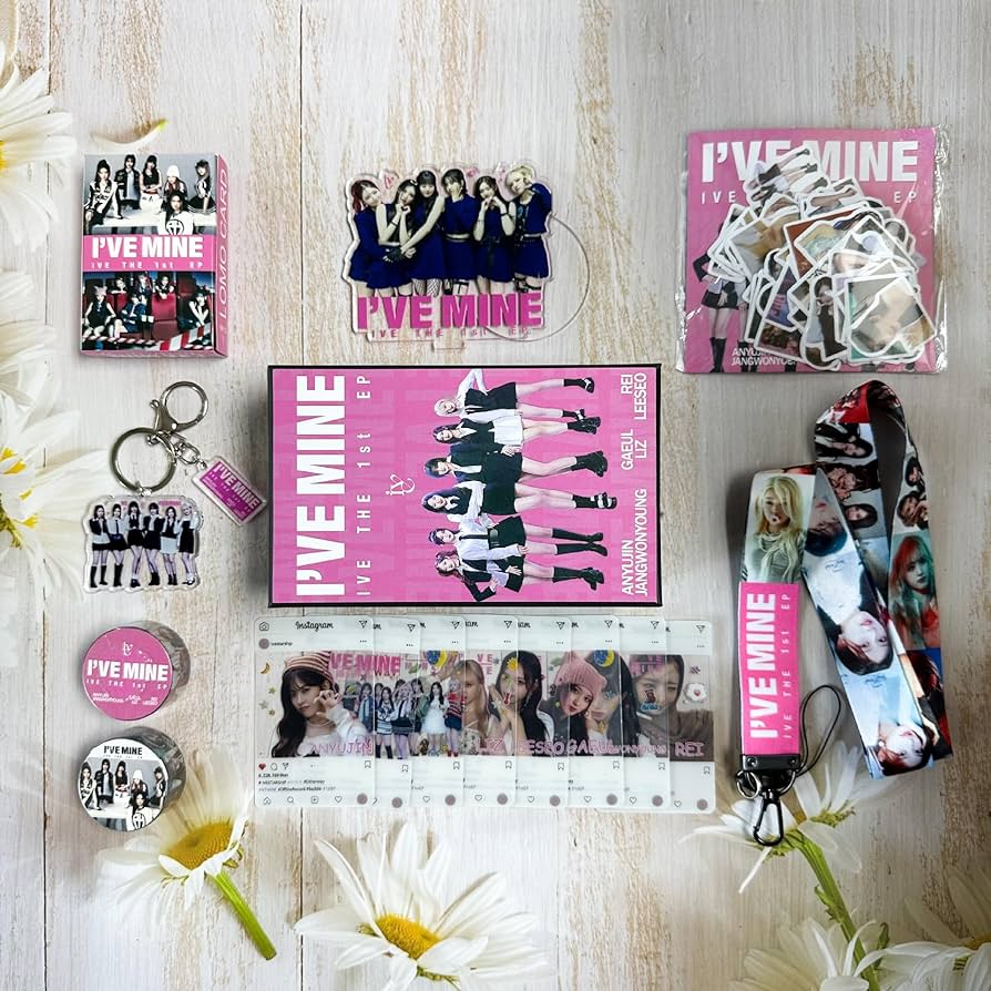 Amazon.co.jp: IVE新アルバムI'VE MINE福袋 ファン用品 アクリル